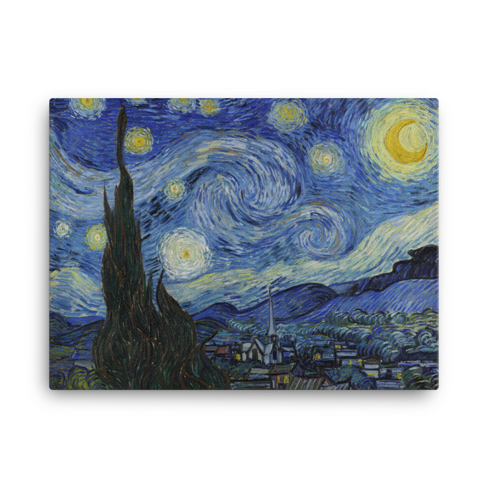 Starry Night canvas - Image 4