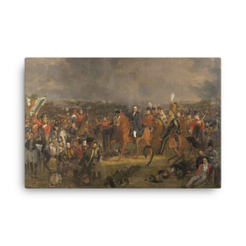 The Battle of Waterloo canvas 24x36 (inches)