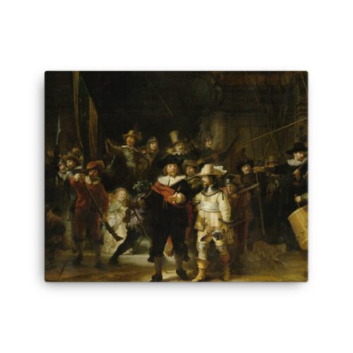 The Nightwatch canvas