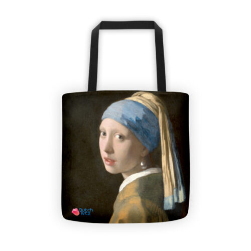 Girl with a Pearl Earring tote bag