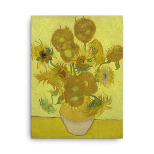 Sunflowers canvas