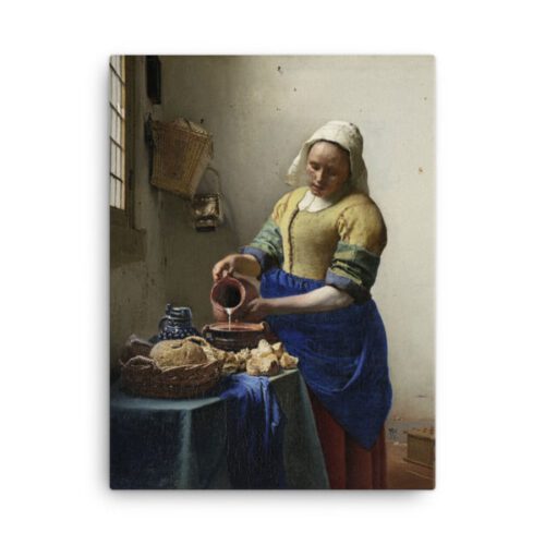 The Milkmaid canvas 18x24 (inches)