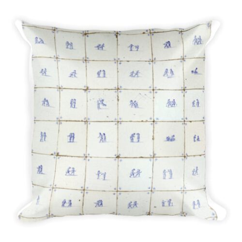 Delft Blue pillow